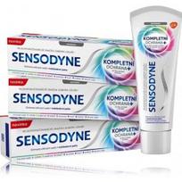 dantu pasta jautriems - Sensodyne Complete Protection+ dantų pasta su fluoru jautriems dantims - 3 x 75 ml. - 1 nuotrauka