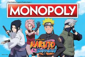 naruto zaidimai - Monopoly Naruto Shippuden, ENG - 1 nuotrauka