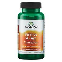 swanss - Swanson Vitaminų B kompleksas, N100 - 4 nuotrauka