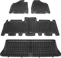 REZAW-PLAST Kia Carnival II 2005 7 Seats Rubber Floor Mats
