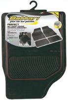 Bottari Perfect Universal Rubber Mats Black/Red 4pcs