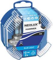 Neolux N472B Blue Light H4 60/55W 12V 2pcs