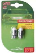 AutoDuals LED T10 Light Bulb White 2pcs