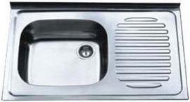 Tredi DM-8050 Stainless Steel Left 800x500mm