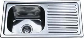 Tredi DM-7540 Stainless Steel Right 750x400mm