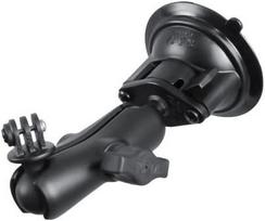 RAM Mounts Twist-Lock Suction Cup Mount with Custmo GoPro HERO Adapter