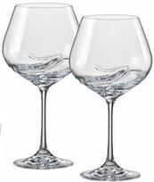 Bohemia Turbulence Wine Glass Set 2pcs 57cl