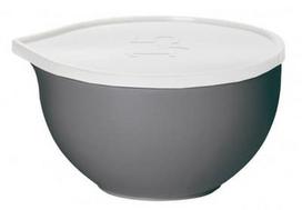 Plast Team Bowl With Lid D16.7cm 1l Grey