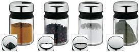 prieskoniu indeliai - WMF Tin Depot Shaker Set 4pcs - 1 nuotrauka