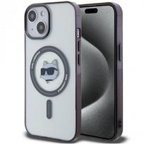 telefono deklas karl lagerfeld - OEM "KLHMP15MHCHNOTK IML Choupette`s Head Magsafe iPhone 15 Plus" - 2 nuotrauka