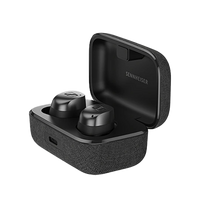 sennheiser ausines in ear - Sennheiser Momentum True Wireless 4 Black (Juodos) - 2 nuotrauka