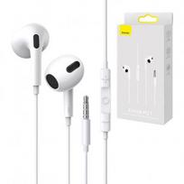 laidines ausines 3,5mm - Baseus Encok H17 White (Baltos) - 2 nuotrauka