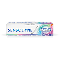 dantu pasta jautriems - Sensodyne Complete Protection+ dantų pasta su fluoru jautriems dantims - 3 x 75 ml. - 2 nuotrauka