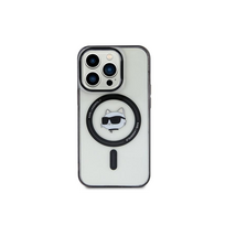 telefono deklas karl lagerfeld - OEM "KLHMP15MHCHNOTK IML Choupette`s Head Magsafe iPhone 15 Plus" - 3 nuotrauka