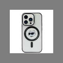 telefono deklas karl lagerfeld - OEM "KLHMP15MHCHNOTK IML Choupette`s Head Magsafe iPhone 15 Plus" - 4 nuotrauka
