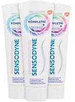 dantu pasta jautriems - Sensodyne Complete Protection+ dantų pasta su fluoru jautriems dantims - 3 x 75 ml. - 3 nuotrauka