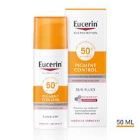 eucerin spf 50 tinted -  EUCERIN fluidas nuo saulės ir hiperpigmentacijos SUN PIGMENT CONTROL, SPF 50+, 50 ml - 1 nuotrauka