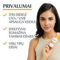 eucerin spf 50 tinted -  EUCERIN fluidas nuo saulės ir hiperpigmentacijos SUN PIGMENT CONTROL, SPF 50+, 50 ml - 3 nuotrauka