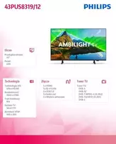 philips 43pus - Philips 43PUS8319/12 - 5 nuotrauka