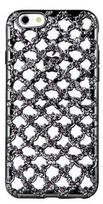 GreenGo Flower Diamond Back Case For Samsung Galaxy S7 Black