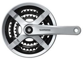 Shimano FC-TY501 48/38/28T 170mm Black/Silver