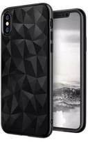 Blun 3D Prism Shape Back Case For Samsung Galaxy A8 A530 Black