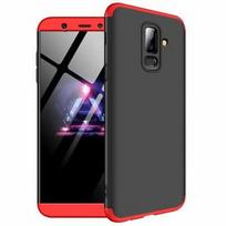 Hurtel 360 Protection Full Body Cover For Samsung Galaxy A6 Plus A605 Black/Red