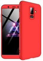 Hurtel 360 Protection Full Body Cover For Samsung Galaxy A6 Plus A605 Red