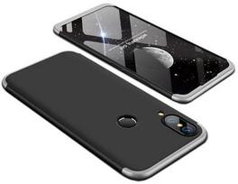 Hurtel 360 Protection Full Body Cover For Huawei P20 Lite Black/Silver