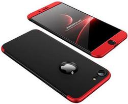 Hurtel 360 Protection Full Body Cover For Apple iPhone 7/8 Black/Red