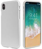 Mercury i-Jelly Back Case With Metallic Glitter For Apple iPhone XS Max Silver