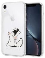 Karl Lagerfeld Cat Back Case For Apple iPhone XR Transparent