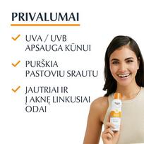 spf 30 nuo saules - Eucerin Sun Sensitive Protect skaidri apsaugos nuo saulės dulksna SPF 30 200 ml - 3 nuotrauka