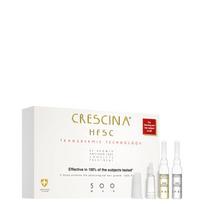  CRESCINA ampulių kompleksas vyrų plaukų slinkimo stabdymui ir plaukų atauginimui TRANSDERMIC COMPLETE TREATMENT HFSC 500 (10 + 10), 20 ampulių