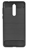TakeMe Carbon Effect Back Case For Nokia 6.1/6 2018 Black