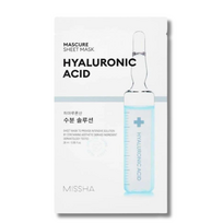 lakstines veido kaukes - MISSHA Mascure Hydra Solution Sheet Mask 27ml - 1 nuotrauka