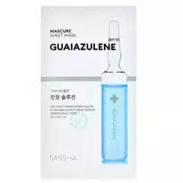 missha mask - Missha, Mascure Guaiazulene raminanti ir regeneruojanti lakštinė kaukė 28ml - 1 nuotrauka