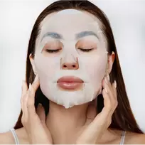 missha mask - Missha, Mascure Guaiazulene raminanti ir regeneruojanti lakštinė kaukė 28ml - 2 nuotrauka