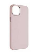 Fixed  MagFlow  Back cover  Apple  iPhone 15  Liquid silicon  Pink