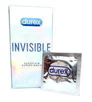 prezervatyvai durex - DUREX INVISIBLE EXTRA SENSITIVE, 10 vnt. - 3 nuotrauka