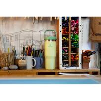 stanley termo puodelis - Stanley The IceFlow Flip Straw Tumbler, 0.89 l, žalia - 2 nuotrauka