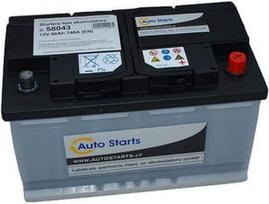 Auto Starts 12V 80Ah
