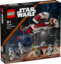 delim motociklas - LEGO Star Wars BARC greitaeigio motociklo pabėgimas 75378 - 3 nuotrauka