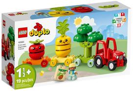 lego traktorius - LEGO DUPLO Mano pirmasis vaisių ir daržovių traktorius 10982  - 3 nuotrauka