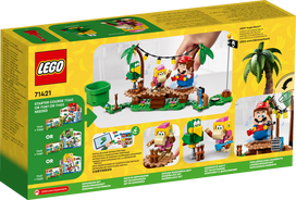 lego mario - LEGO Super Mario Kongės Diksės džiunglių pramogų papildomas rinkinys 71421 - 9 nuotrauka