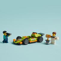 lego city - LEGO City Žalias lenktyninis automobilis 60399 - 7 nuotrauka