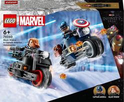 lego marvel super heroes - LEGO® Marvel Juodosios našlės ir Kapitono Amerikos moto 76260, 130 vnt. - 1 nuotrauka