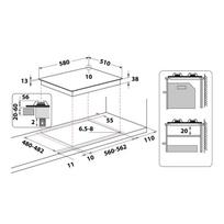 dujine kaitlente 4 - Whirlpool TGML 661 IX R - 2 nuotrauka