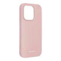 Mercury Silicone Case Apple iPhone 14 Pro rožinio smėlio