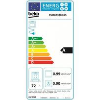 elektrines virykles - Beko FSM67320GXS - 3 nuotrauka